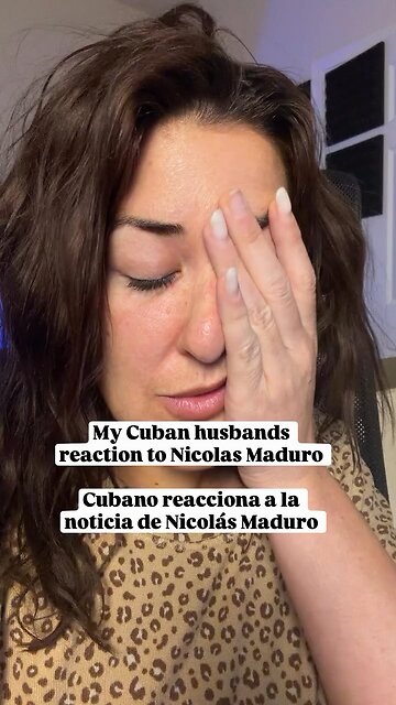 Cuban Husband’s Reaction To Maduro Being Captured!