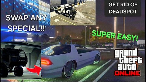 GTA Online - EASILY Receive Special Vehicle's/remove Deadspot in Your VEHICLE WAREHOUSE!