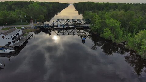 Blasian Babies DaDa Skydio 2+ Drone Centerville Waterway Marina & Centerville Turnpike Swing Bridge!