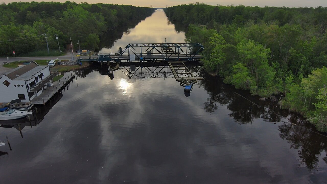 Blasian Babies DaDa Skydio 2+ Drone Centerville Waterway Marina & Centerville Turnpike Swing Br