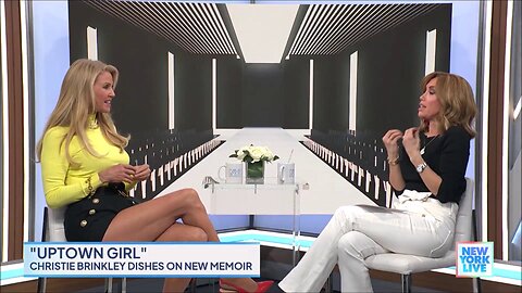 Christie Brinkley Tight Top and Leggy