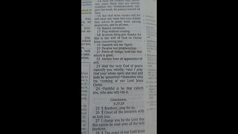 Abstain From Evil