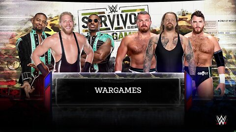 WWE 2k24 3vs3Wargames Jack Swager & Street Profits vs Gallus