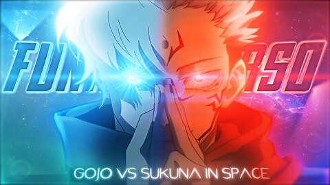 « Gojo vs Sukuna 𝐁𝐔𝐓 They Fight in Space » 🌌 🌍 || Funk Universo「EDIT/AMV」|| [4k]