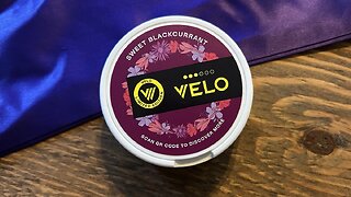 Velo Blackcurrant (Ltd. Ed. 2025) Nicotine Pouch Review