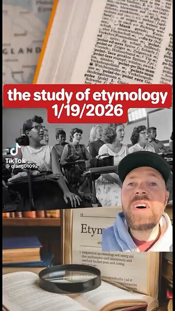The Study Of Etymology & Why Don’t They Teach It Anymore?!
