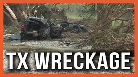 Twisted Wreckage Left in Wake of Texas Floods