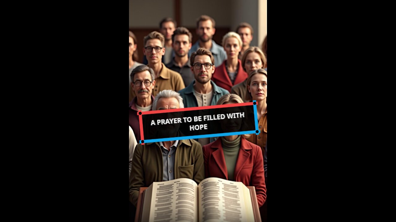 A Prayer to Be Filled with Hope