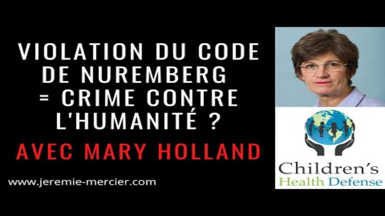 Violation du code de Nuremberg = crime contre l'humanité ?