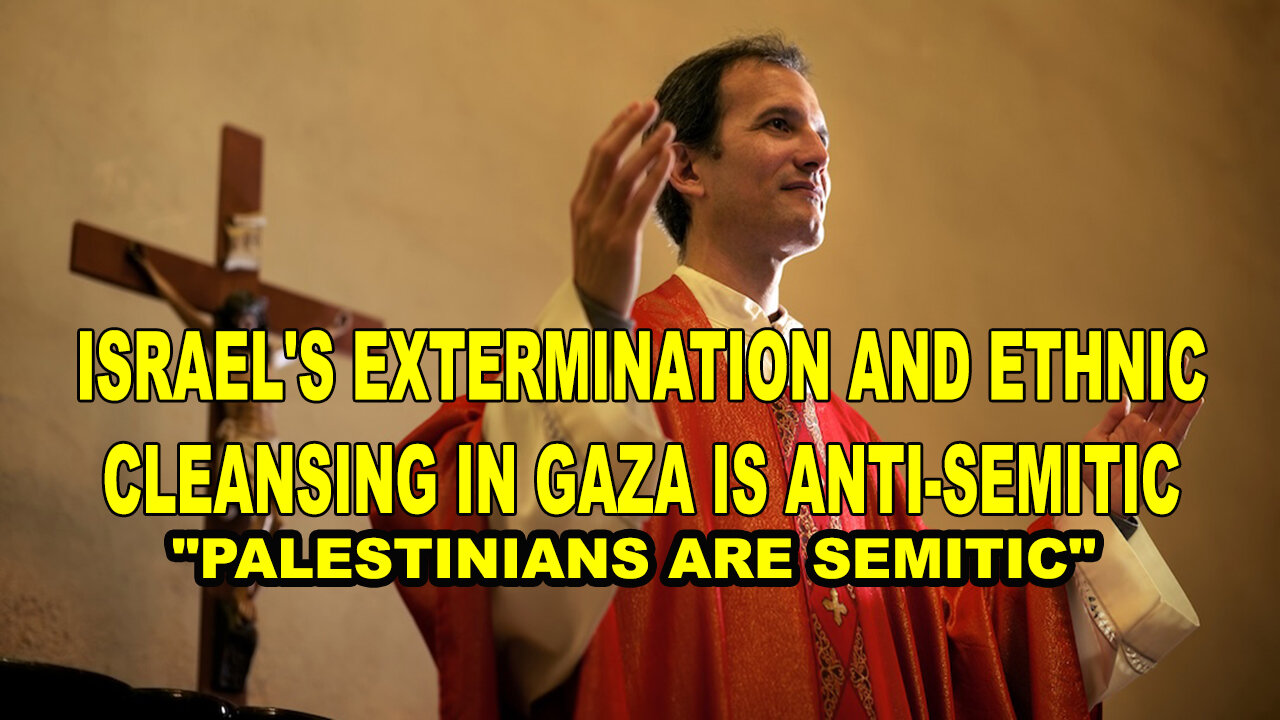 Saying It's Anti-Semitic To Oppose Genocide Is Like Saying It's Anti-Catholic To Oppose Pedophilia