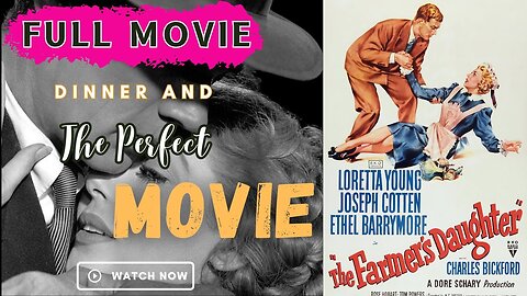 THE FARMER'S DAUGHTER 1947 | Loretta Young | Joseph Cotten | Ethel Barrymore | FULL MOVIE