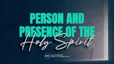 Person And Presence Of The Holy Spirit | Pastor At Boshoff | 17 August 2025 PM