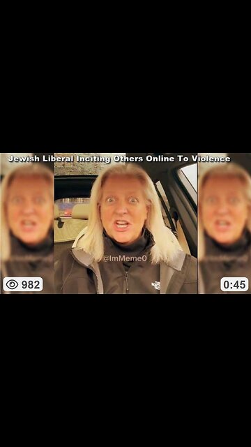 How'd U like to meet this in a dark alley? Liberal Inciting Others To Shoot people in the CROTCH