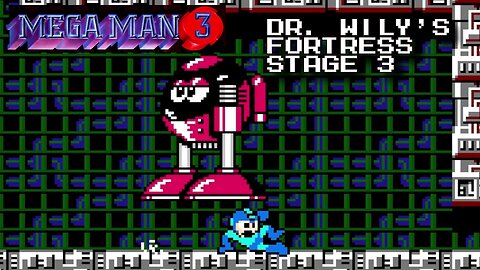 Mega Man 3 (NES) - Dr. Wily's Fortress Stage 3