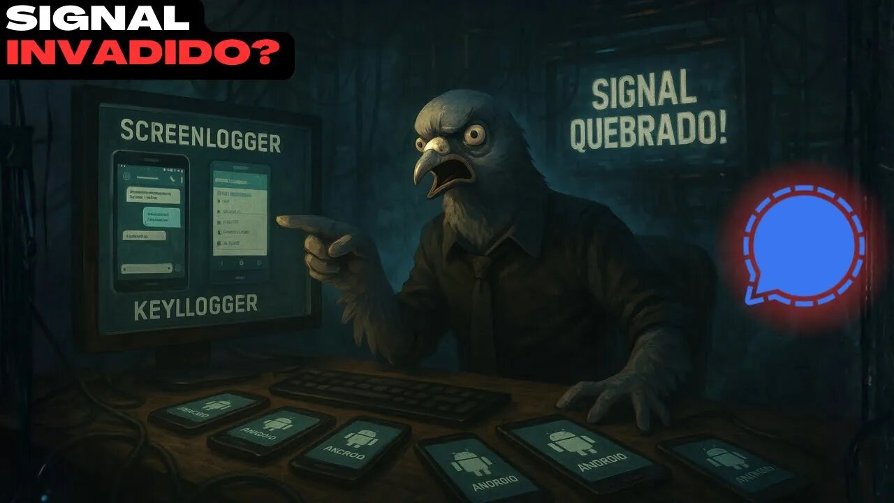 📰Não, o Signal NÃO foi quebrado — o que foi quebrado foi o seu OPSEC
