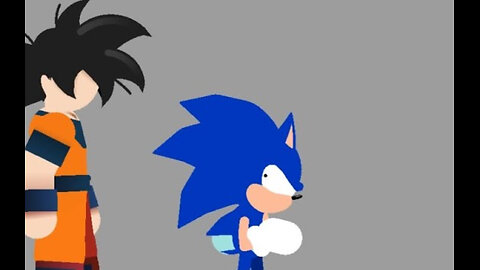 Sonic Vs Goku Animation