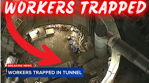 🔴 LIVE: Tunnel COLLAPSE — 15 Workers TRAPPED During Boring Operation | Rescues Underway