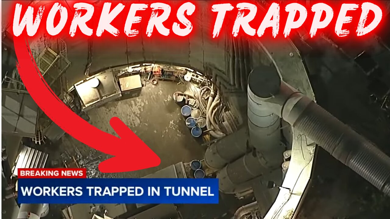🔴 LIVE: Tunnel COLLAPSE — 15 Workers TRAPPED During Boring Operation | Rescues Underway