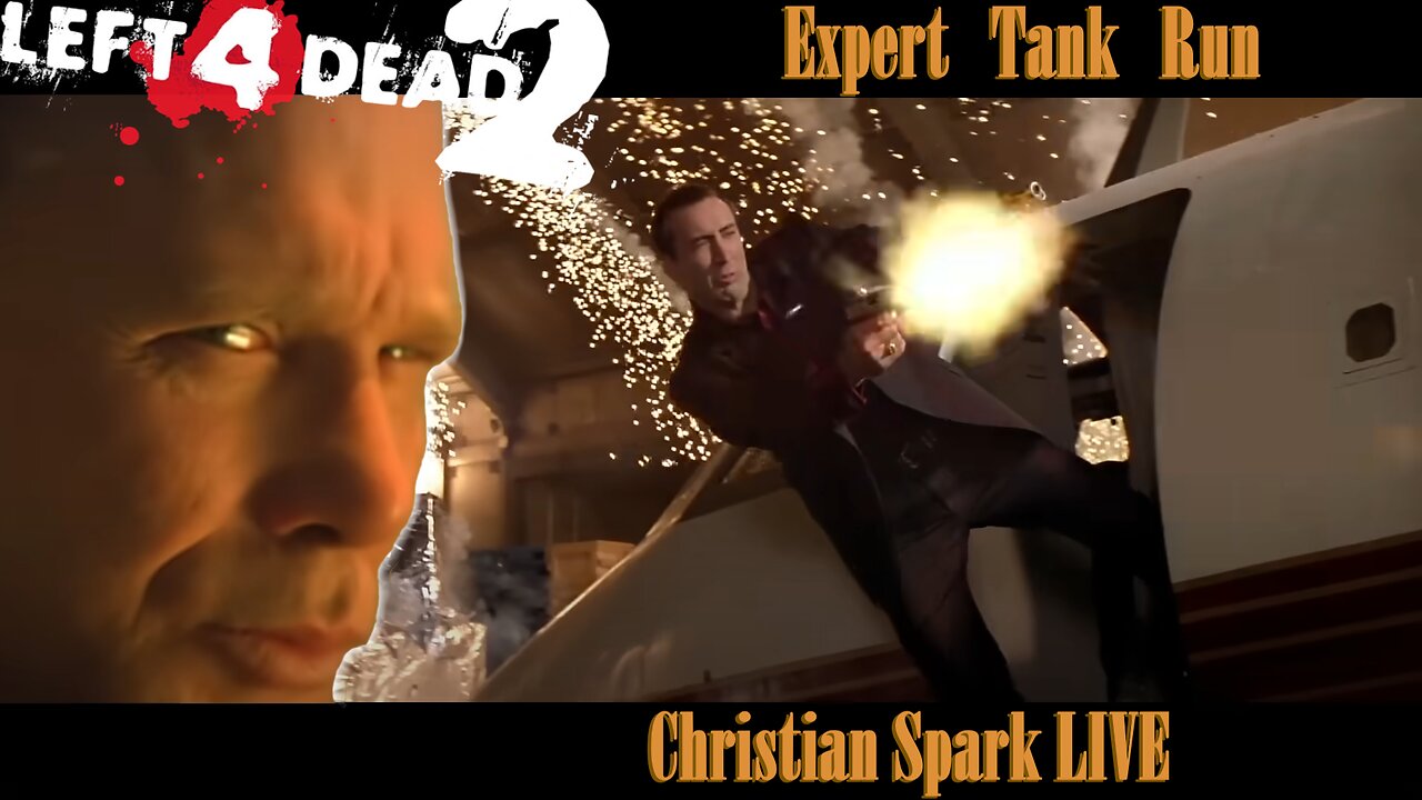 EXPERT Tank Run: L4D2 / Christian Country Barrel LIVE / Left 4 Dead 2