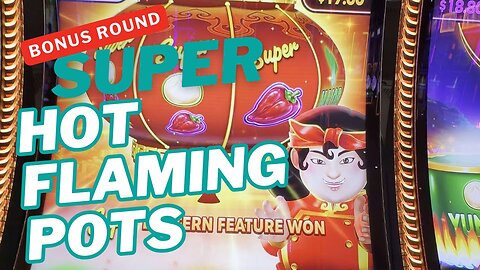 Super Hot Flaming Pots Bonus 🥠🎰🔥