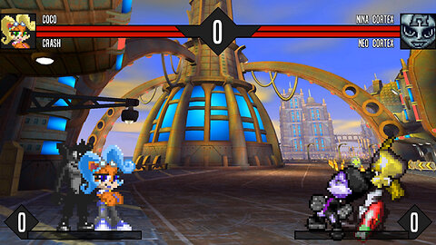 MUGEN - Coco & Crash vs. Nina Cortex & Neo Cortex - Download