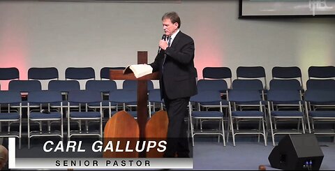 You've NEVER SEEN THIS BEFORE! I Promise! Pastor Carl Gallups Preaches and Explains