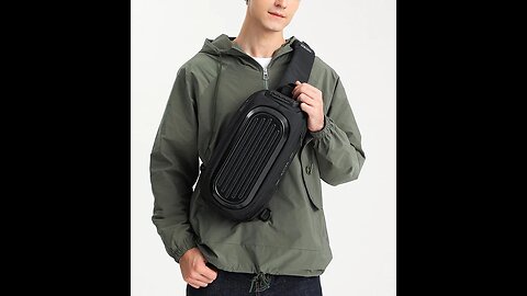 New Men's Anti-Theft Chest Bag