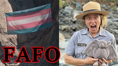 WOKE They/Them Park Ranger FINDS OUT after Trans Flag STUNT BACKFIRES! FAFO!