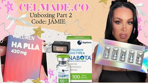 Celmade.co Unboxing Part 2 Code: JAMIE