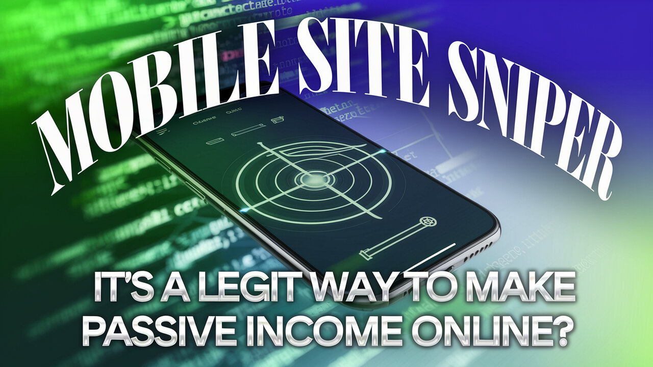 Mobile Site Sniper Review - Is This Legit or a Scam?