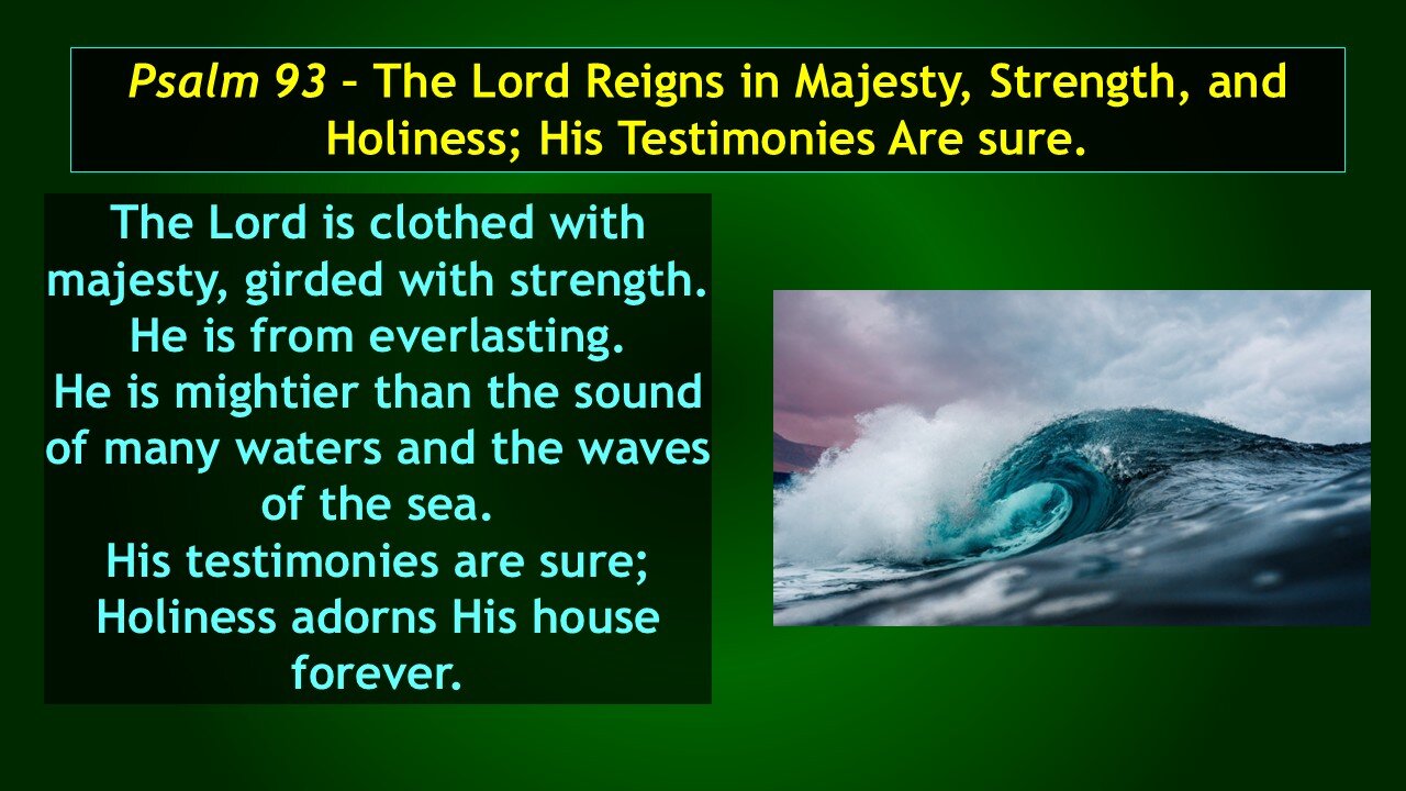 Video Bible Study: The Book of Psalms - #054