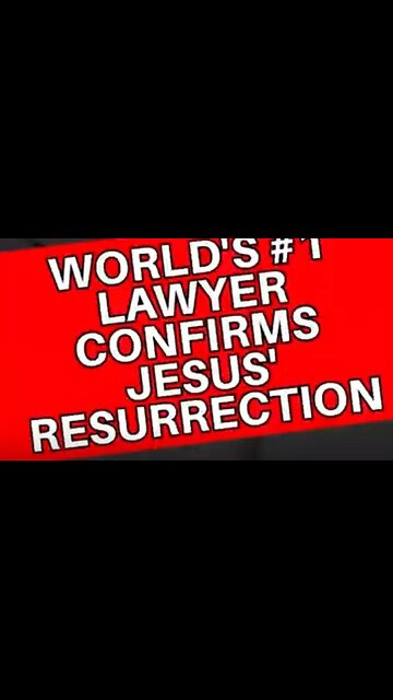 World's #1 Lawyer, Sir Lionel Luckhoo, Confirms Jesus' Resurrection