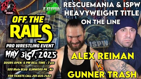 FULL MATCH: Alex Reiman Vs Gunner Trash - Title for Title Match - Off The Rails 5/31/25