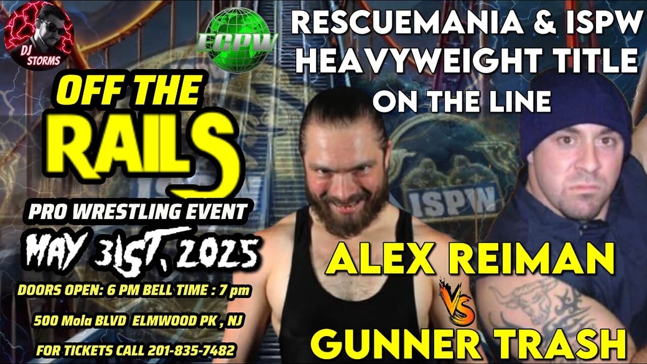 FULL MATCH: Alex Reiman Vs Gunner Trash - Title for Title Match - Off The Rails 5/31/25