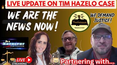 Tim Hazelo LIVE Interview - Court Case Update in Snohomish County