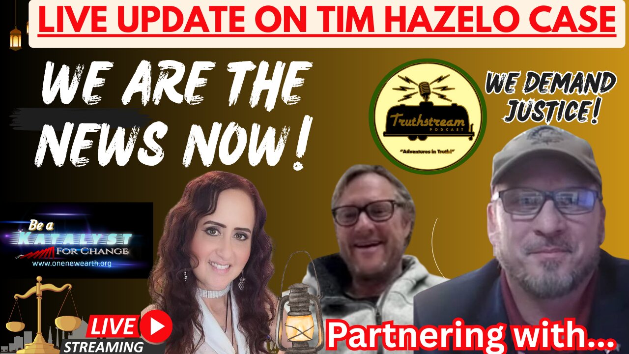 Tim Hazelo LIVE Interview - Court Case Update in Snohomish County