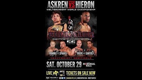 Bellator FC 56 - Oct 29 2011 - Memorial Hall, Kansas City