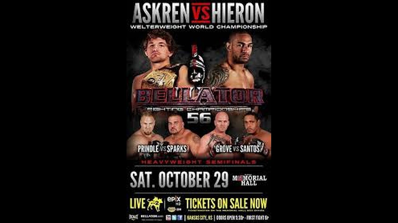Bellator FC 56 - Oct 29 2011 - Memorial Hall, Kansas City