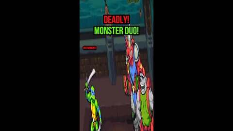 THE DEADLY MONSTER DUO! - Groundchuck & DirtBag Boss Battle EX - #tmntshreddersrevenge #bossbattles