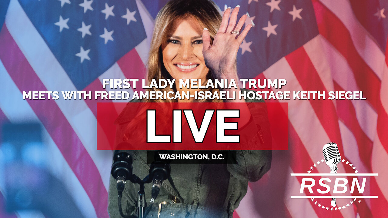 LIVE: First Lady Melania Trump Meets with Freed American-Israeli Hostage Keith Siegel - 02/04/26
