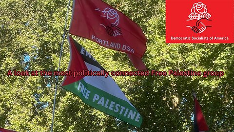 Democratic Socialists of America: Very politically connected and screaming Free Palestine
