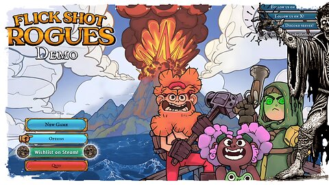 Demo Gameplay, No Commentary - Flick Shot Rogues