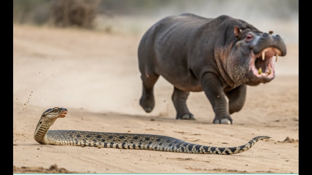 The Hippo & The Snake Are On The Run