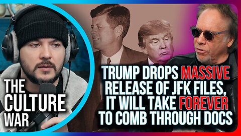 "Trump Drops MASSIVE RELEASE of JFK Files, It Will Take FOREVER To Comb Through Docs"