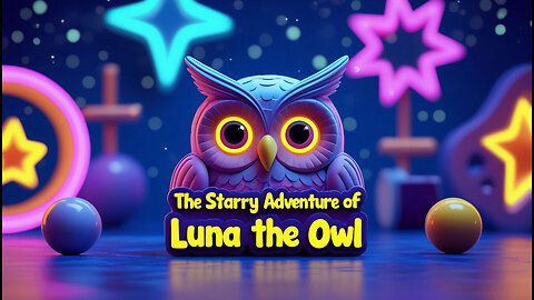 The Starry Adventure of Luna the Owl
