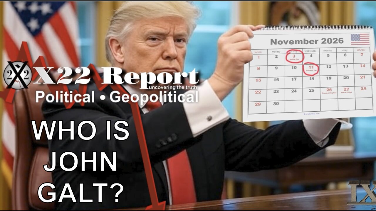 X22- Marker [9]Confirmed, 11.11 Strategic Marker, USA Unified Again, Justice, Think Nov 3. SGANON