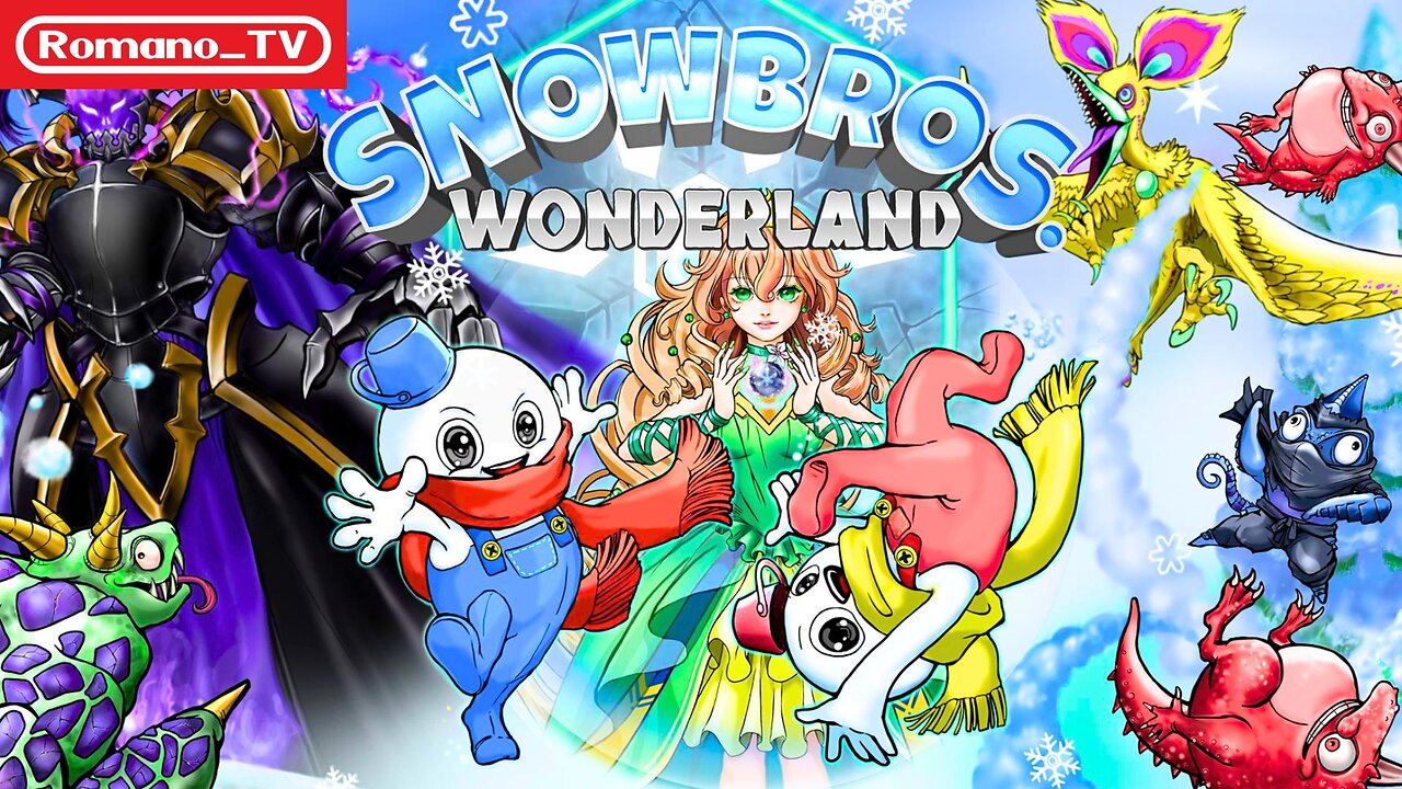 LIVE Snow Bros but in 3D, 😱 Wonderland Gameplay Walkthrough Part 2! ❄️🎉
