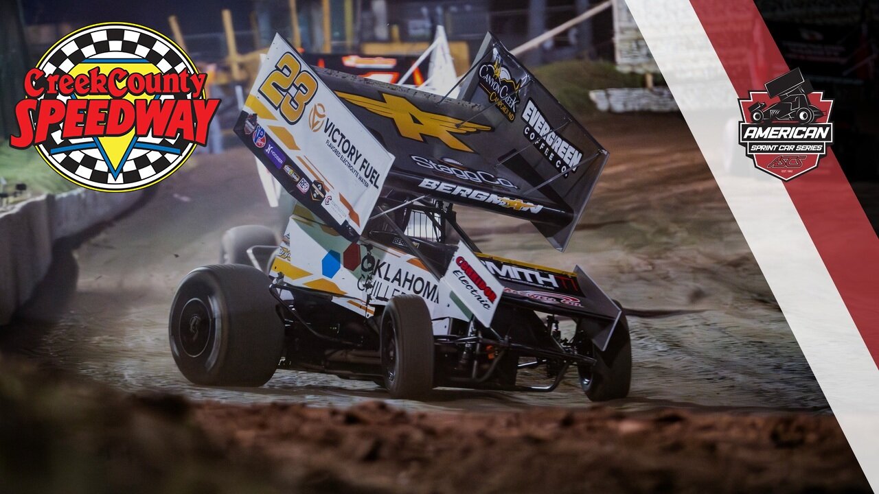 American Sprint Car Series At Creek County Speedway (7/18/2025)