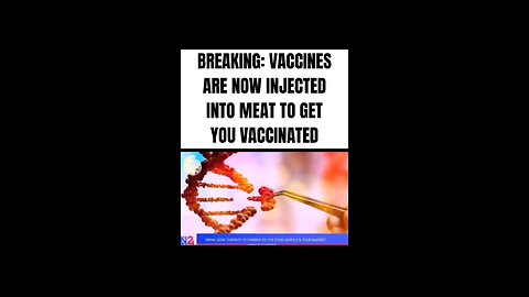 Vaccine in the meat! people gonna be vaccinated every day💀