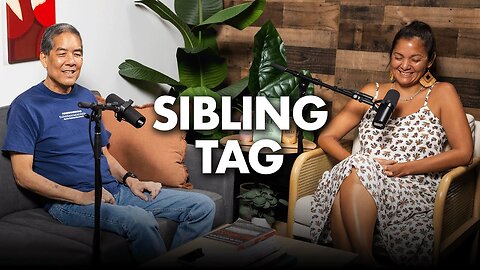 National Spearfishing Champion Kimi Werner and her long lost brother Randy Kosaki play sibling tag